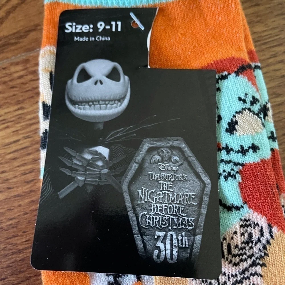 Disney Nightmare Before Christmas: Sally crew socks